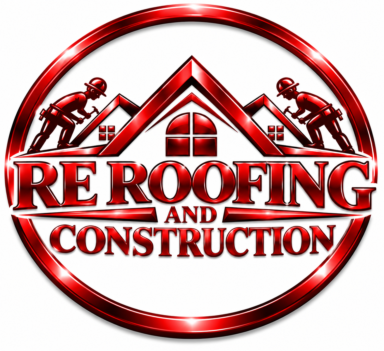 RE Roofing new logo
